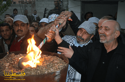حركة فتح تضيء شعلة الانطلاقة "49" في مخيم البداوي