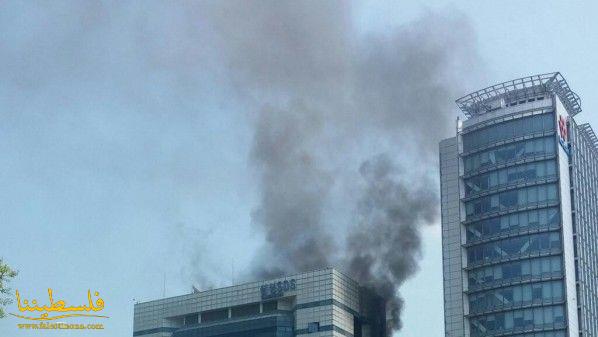 حريق في أحد مباني “سامسونج” يؤثر على خدماتها