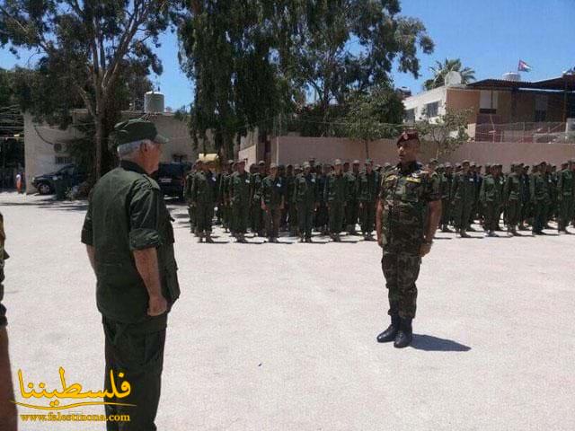 اللواء أبو عرب يتفقد دورة العودة العسكرية ويجول في الرشيدية