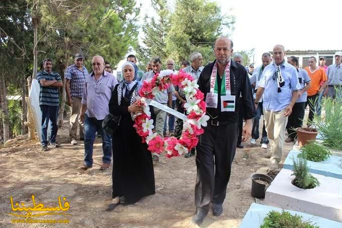 عائلة الشهيد محمد ابو خضير تجول في منطقة صور