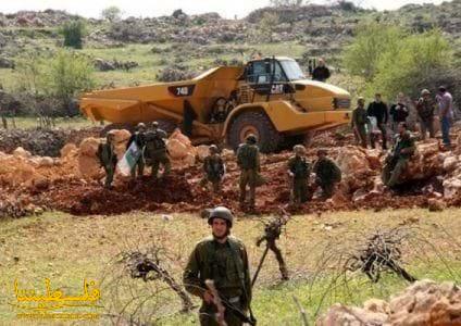 الاحتلال يجرف أراضي مزروعة بالزيتون غرب بيت جالا