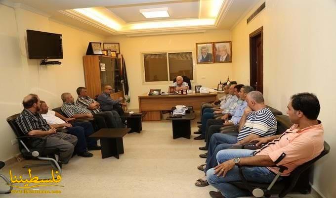 أبو العردات استقبل وفد لجنة أهالي بلدة لوبية في بيروت