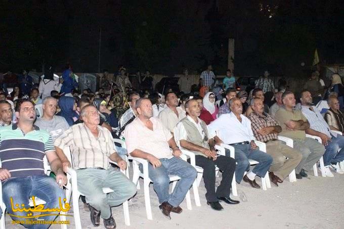 مهرجان جماهيري في المية ومية دعماً لخطاب الرئيس محمود عباس في الامم المتحدة