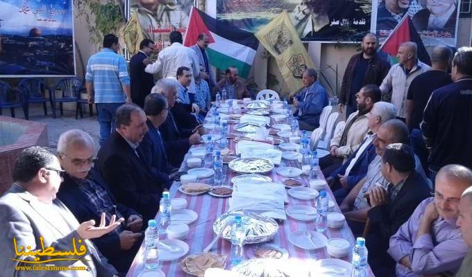 حركة "فتح" في البص تقيم مأدبة غذاء عن روح الشهيد ياسر عرفات