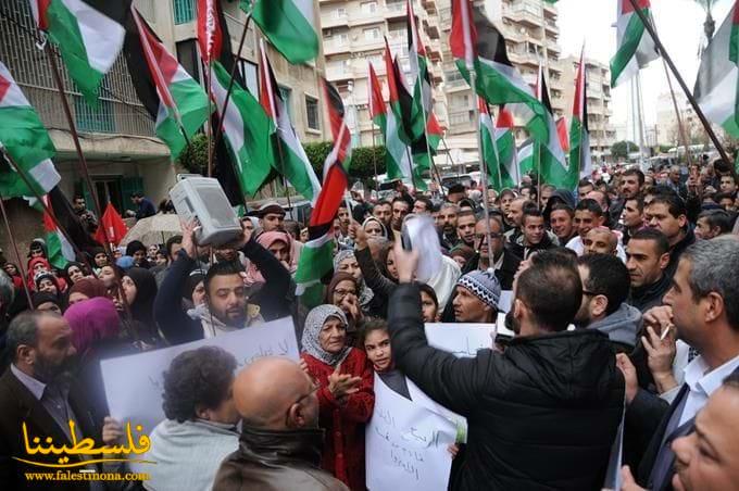 اعتصام جماهيري في الشمال رفضاً لسياسة الأونروا الجائرة