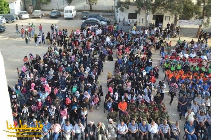 مهرجان جماهيري بذكرى النكبة في مخيم الرشيدية