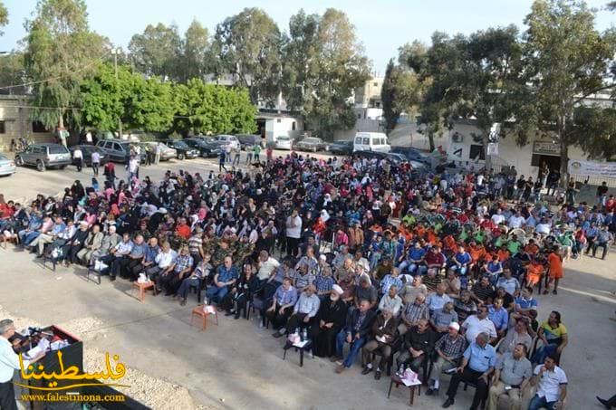 مهرجان جماهيري بذكرى النكبة في مخيم الرشيدية