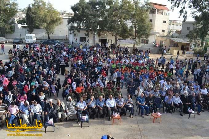 مهرجان جماهيري بذكرى النكبة في مخيم الرشيدية