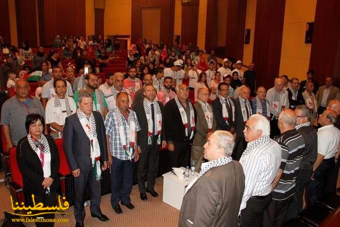 مهرجان سياسي لحركة "فتح" بذكرى النكبة في بيروت