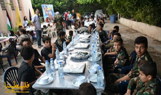 حركة "فتح" تقيم افطاراً رمضانياً في مخيم البص
