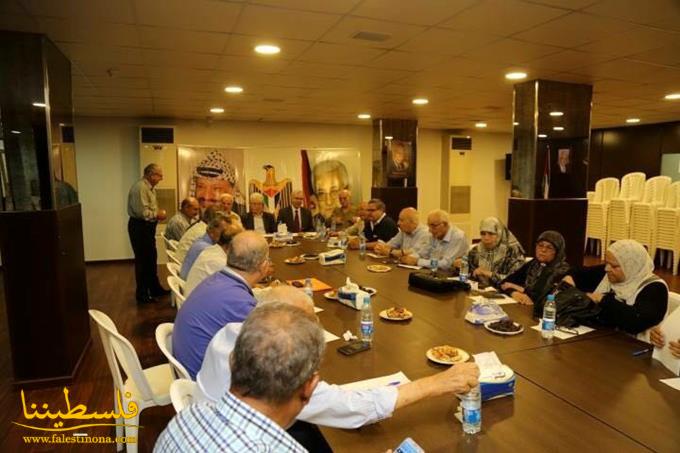 محيسن يعقد سلسلة لقاءات تنظيمية في سفارة فلسطين ببيروت