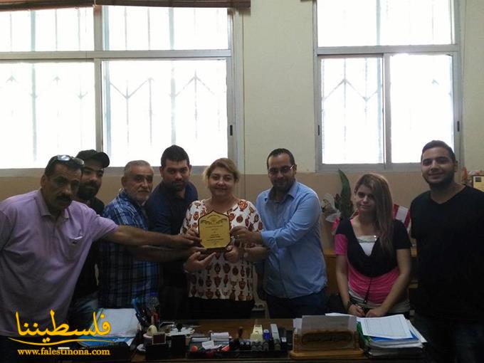 حركة "فتح" ـ شعبة صيدا تكرِّم المدارس والهيئات التعليمية في مدينة صيدا
