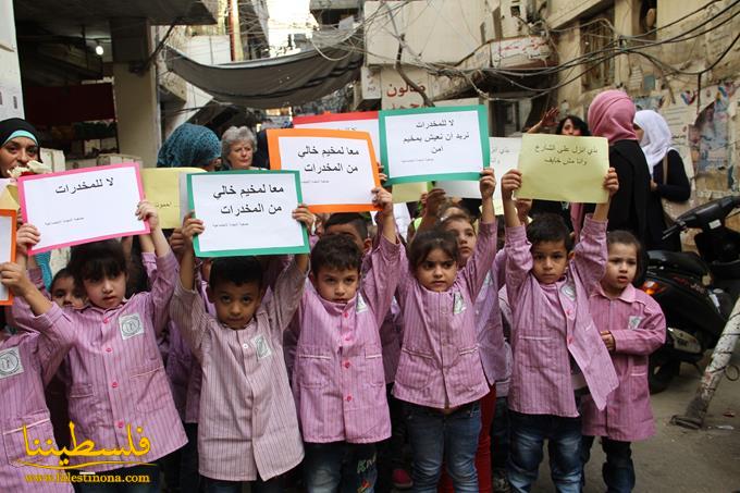 الحراك الشعبي والفصائلي لمكافحة المخدرات: نعم لمخيم خالٍ من السموم