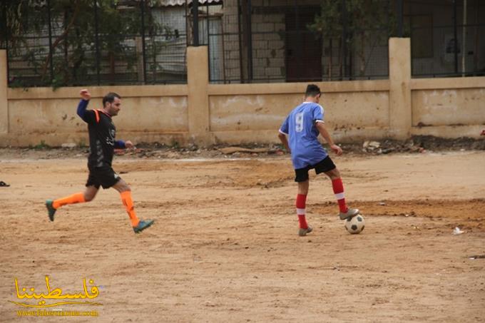 مباراة كرة قدم ببطولة الدرجة الثالثة في عين الحلوة