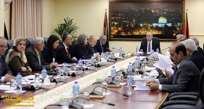 مجلس الوزراء يشيد بالعلاقات الفلسطينية التونسية ويدين سياسة ال...