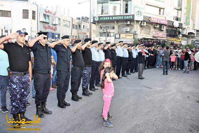 شرطة دولة فلسطين تحتفل بعيدها الثالث والعشرين في رام الله