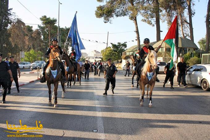 شرطة دولة فلسطين تحتفل بعيدها الثالث والعشرين في رام الله