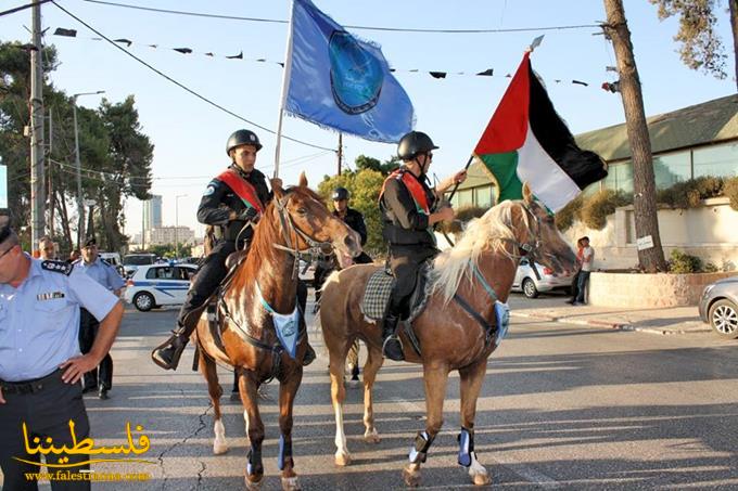 شرطة دولة فلسطين تحتفل بعيدها الثالث والعشرين في رام الله