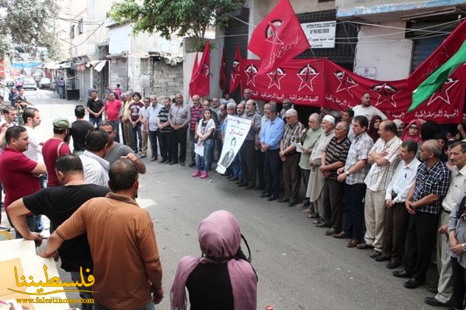 (تحت المقال - 5) - "فتح" في صيدا تشارك في اعتصام وفاءً للشهيد نزّال وشهداء ثورتنا وشعبنا