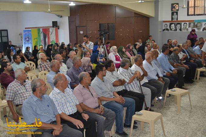 (تحت المقال - 9) - أُمسيةٌ شعريّةٌ من وحي الانتصارات والتلاحم اللبناني الفلسطيني في مخيّم البص