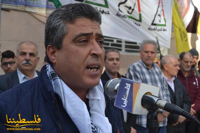 مسيرة مشاعل في ذكرى انطلاقة حركة "فتح" في مخيم الرشيدية