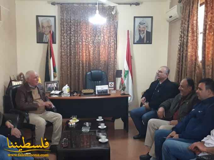 "فتح"- شعبة عين الحلوة تزور قيادة قوات "الأمن الوطني الفلسطيني"