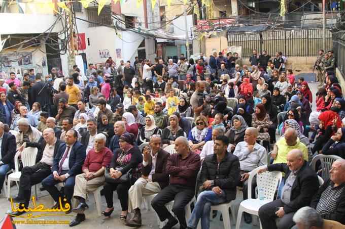 حركة "فتح" في بيروت تُحيي ذكرى الأرض والكرامة بمهرجانٍ جماهيريٍّ حاشدٍ