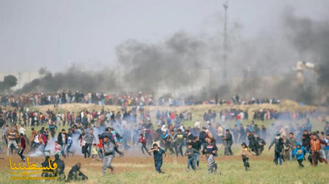 غزة: 3 شهداء ومئات الجرحى جراء قمع الاحتلال مسيرات يوم الأرض ا...