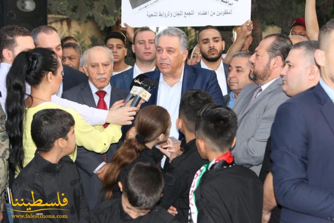 سفارة فلسطين في بيروت تفتتح رسميًا إعادة تأهيل النَّصب التذكاري لشهداء الثَّورة