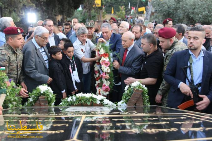 سفارة فلسطين في بيروت تفتتح رسميًا إعادة تأهيل النَّصب التذكاري لشهداء الثَّورة