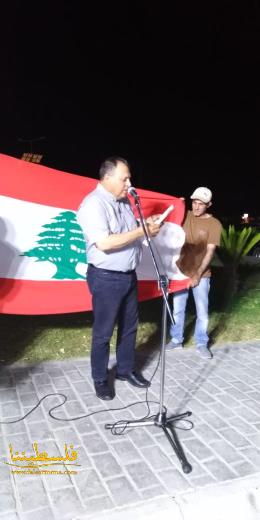 حركة "فتح" تشارك في وقفةٍ تضامنيةٍ مع الجيش والقوى الأمنيّة اللبنانيّة