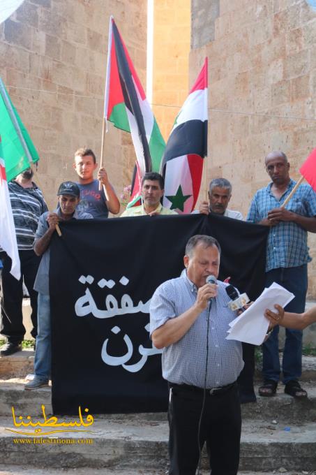 اعتصامٌ لبنانيٌّ فلسطينيٌّ في صور رفضًا لصفقة القرن