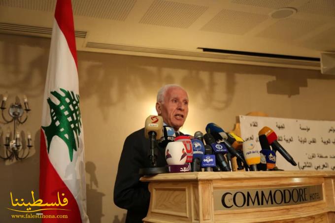 انطلاق أعمال الملتقى الشَّعبي العربي "متحدون ضد صفقة القرن" في بيروت