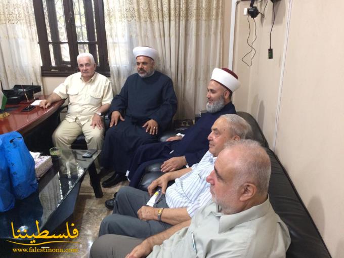 حركة "فتح" - إقليم لبنان تستقبل جمعية المشاريع الخيرية الإسلامية