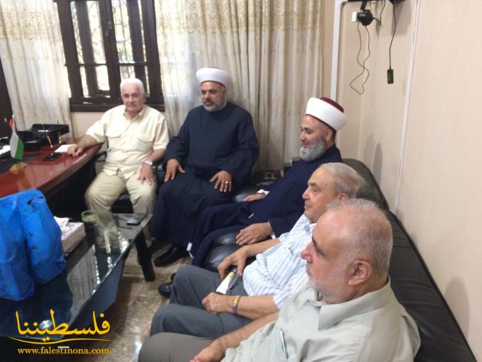 حركة "فتح" - إقليم لبنان تستقبل جمعية المشاريع الخيرية الإسلامية