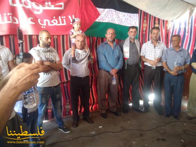 مسيرةٌ جماهيريةٌ في مخيَّم الجليل تحت عنوان "جمعة الشهيد حسين علاء الدين (الخميني)"