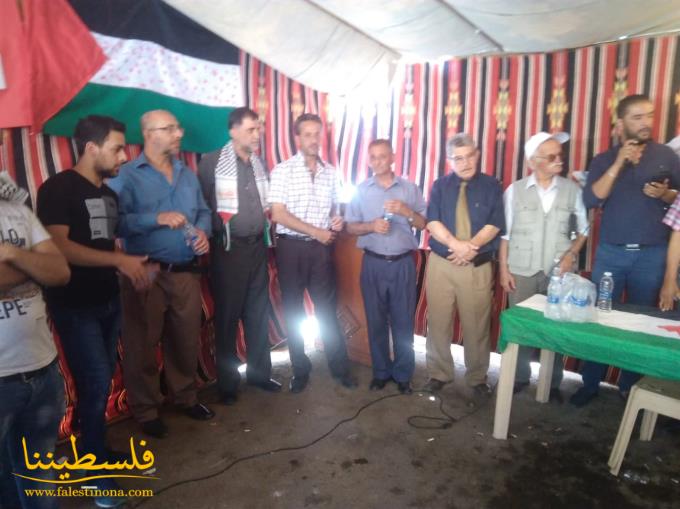مسيرةٌ جماهيريةٌ في مخيَّم الجليل تحت عنوان "جمعة الشهيد حسين علاء الدين (الخميني)"