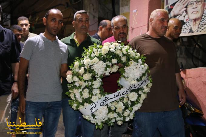 "فتح" و"م.ت.ف" تزور مدافن الشهداء في مخيّمات بيروت بمناسبة حلول عيد الأضحى