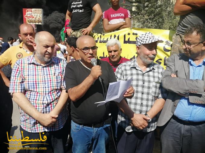 مسيرة "جمعة الغضب 5" تجوب شوارع مخيَّم البداوي رفضًا لقرار وزير العمل اللبناني بحقّ شعبنا