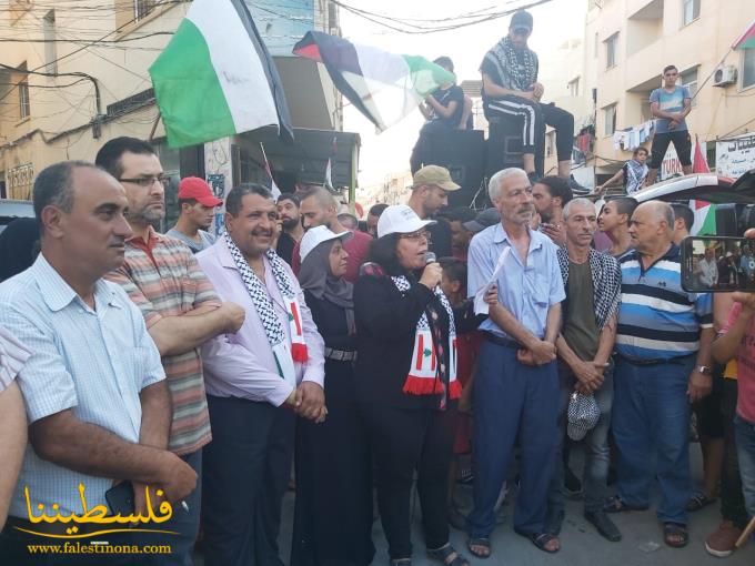 مسيرةٌ حاشدةٌ رفضًا لقرار وزير العمل اللُّبناني بحق العامل الفلسطيني في نهر البارد