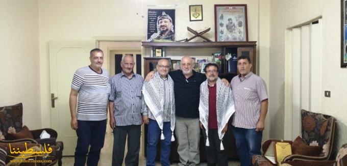 قيادة "فتح" في صور تُكرِّم المناضلَين اللبنانيَّين غسّان نادي وياسر بزي تقديرًا لمواقفهما الداعمة لفلسطين