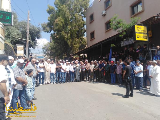 تظاهراتٌ في مخيّمات وتجمُّعات منطقة صور للجمعة الثامنة على التوالي رفضًا لقرار وزير العمل اللبناني