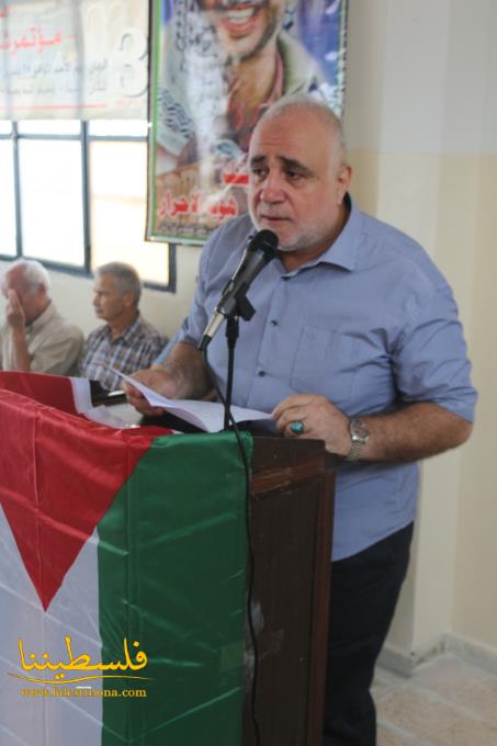"الهيئة الوطنية للمتقاعدين العسكريين الفلسطينيين" - منطقة صيدا تعقدُ مؤتمرَها الثالث في مخيّم الميّة وميّة