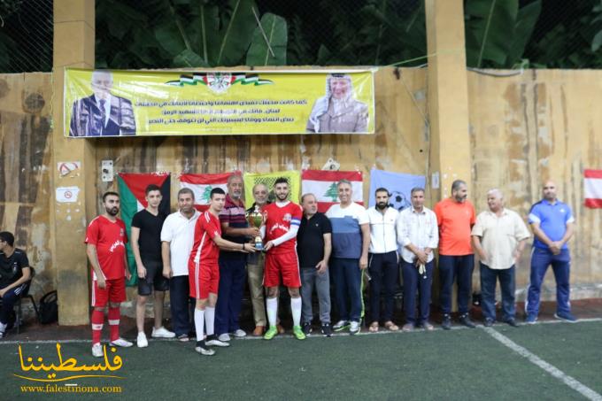 "الشَّباب الفلسطيني العربي" للرجال يفوز بكأس الشَّهيد ياسر عرفات في صيدا