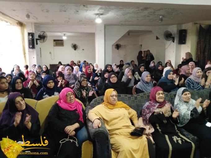 لجنة العمل الإجتماعي - شعبة عين الحلوة تقيم مولدًا في ذكرى مولد الرسول للأخوات