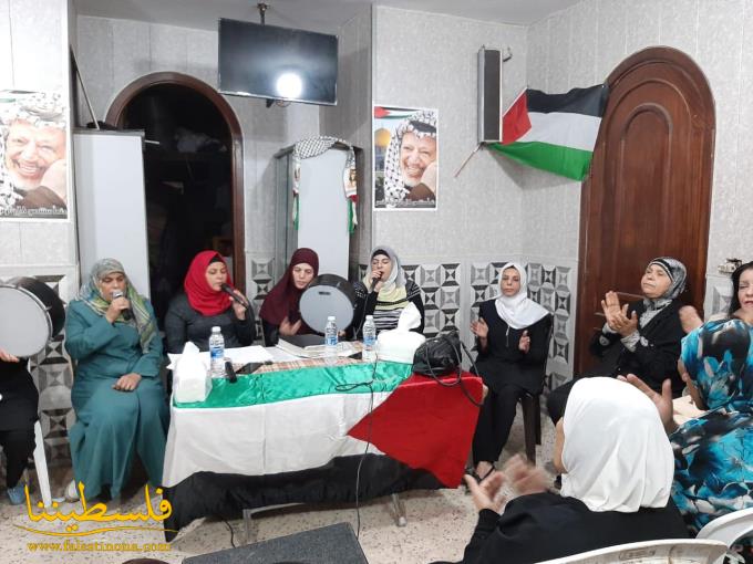 مكتب المرأة الحركي في بيروت يقيم مولدًا دينيًا عن روح الشّهيد ياسر عرفات
