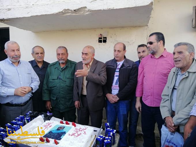 تسلُّم السَّيد نايف أبو جليل قيادة القوة الأمنية المشتركة في مخيَّم البداوي