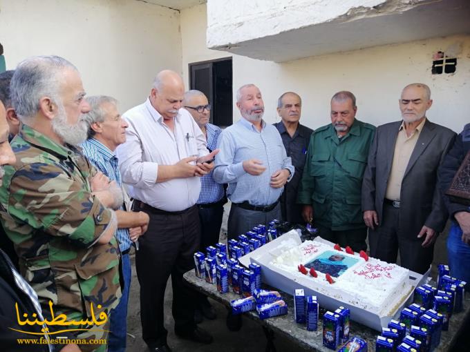 تسلُّم السَّيد نايف أبو جليل قيادة القوة الأمنية المشتركة في مخيَّم البداوي