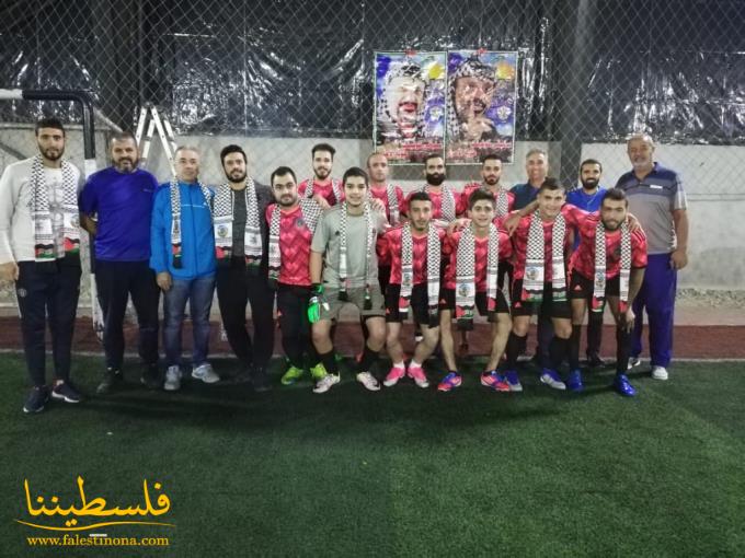 "الأُخوّة" - صيدا يفوز بكأس الشهيد ياسر عرفات لكرة القدم