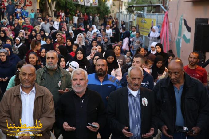 (تحت المقال - 1) - حفلٌ فنيٌ لفرقة سراج العودة في مخيم برج الشمالي إحياءً لذكرى الشهيد ياسر عرفات